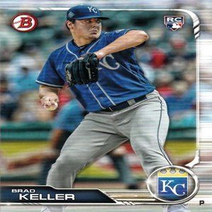 Brad Keller (Kansas City Royals) 2019 Topps/Bowman Rookie Card - Card Number 6
